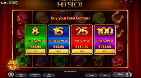 Read our full 2023 Hit slot review and play demo for free.